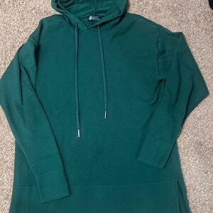 🌻Dark Green long Hooded Sweater🌻